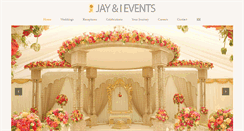 Desktop Screenshot of jayandievents.com